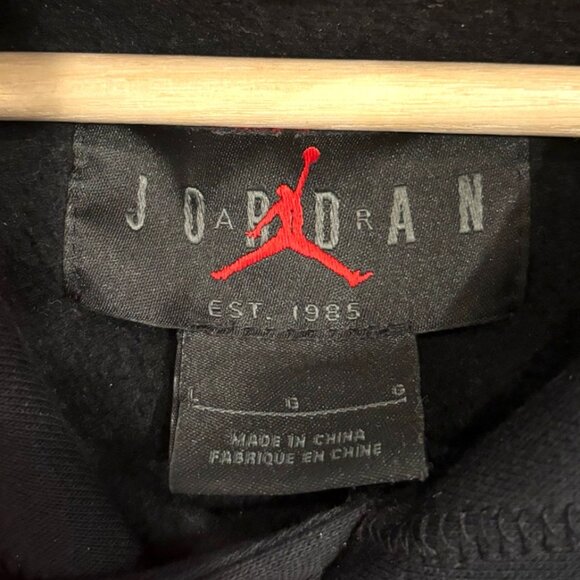 Jordan Seoul City Pullover Hoodie Black HF1507-010 Size L (Like New) - Picture 4 of 8